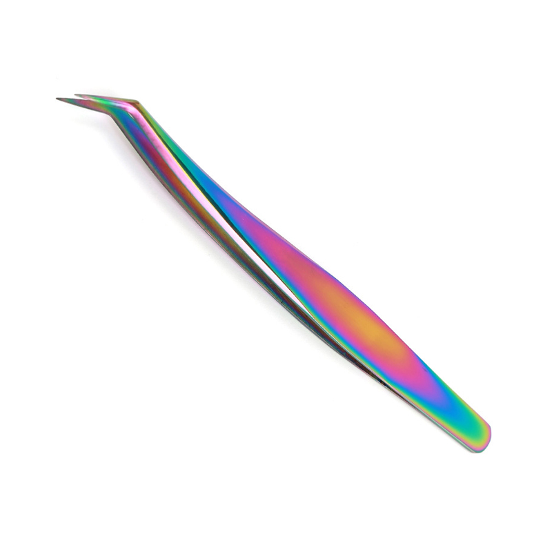 Curved Tip Tweezers