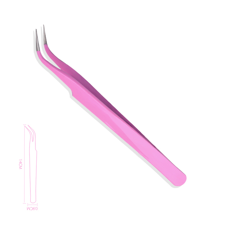 Curved Tip Tweezers